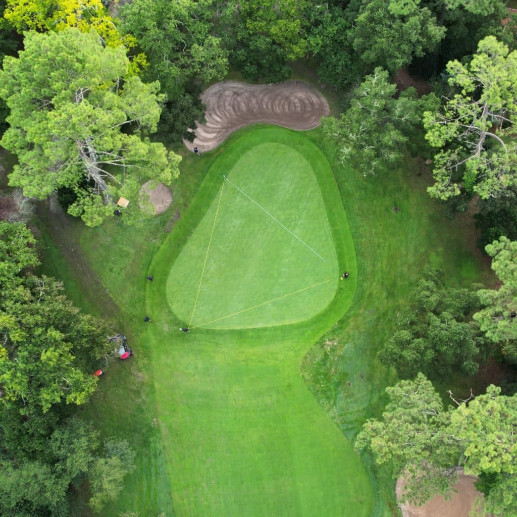 The importance of mapping the terrain without GPS.